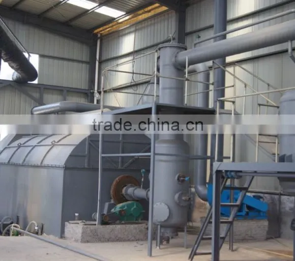 DAYI Good Stability Batch Type Used /Waste Plastic Pyrolysis Plant Convert Plastic To Furnace Oil photo-2