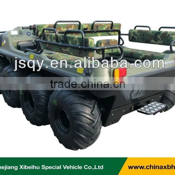 XBH 8X8-2C Diesel-engine Vehicle Transportation Cart 8 Wheels All-terrain Amphibious Vehicle Anfibio ATV photo-2