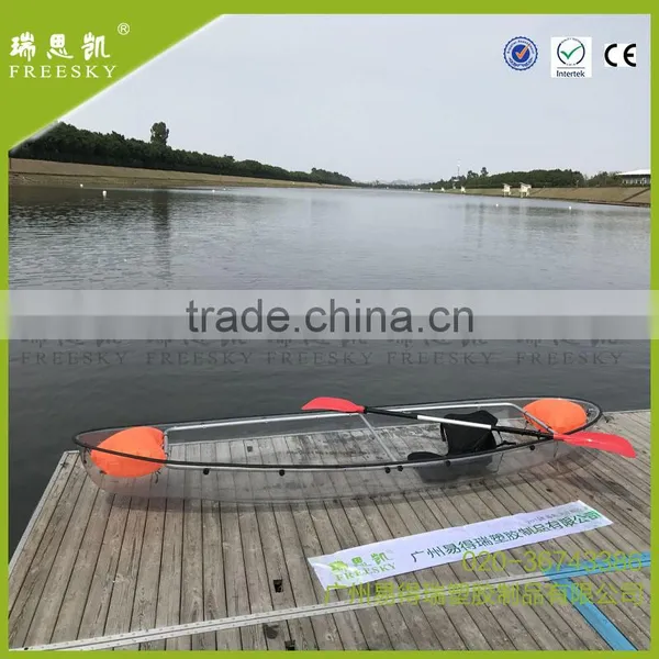 PC Crystal Explore Clear/Transparent Glass Bottom Kayak photo-6
