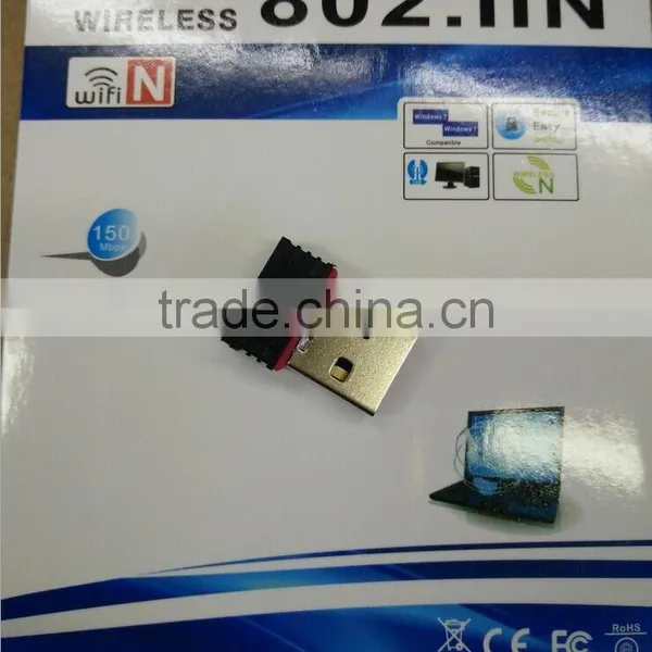 Factory Direct Cheap Price USB Mini Wireless 150M LAN Adapter USB 2.0 Wireless 802.11N Driver photo-4