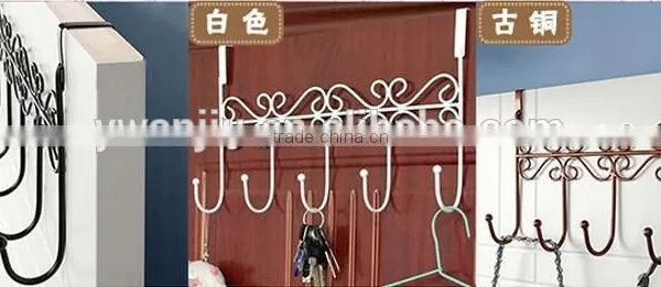Metal Over The Door Hanging Hooks photo-5