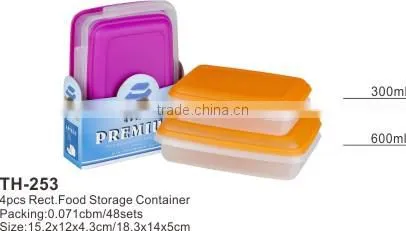 Plastic Storage Container for Lunch and Vegetable photo-2
