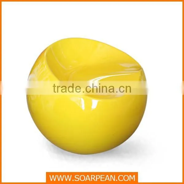 Fashion Colorful Fiberglass Apple Chair photo-2