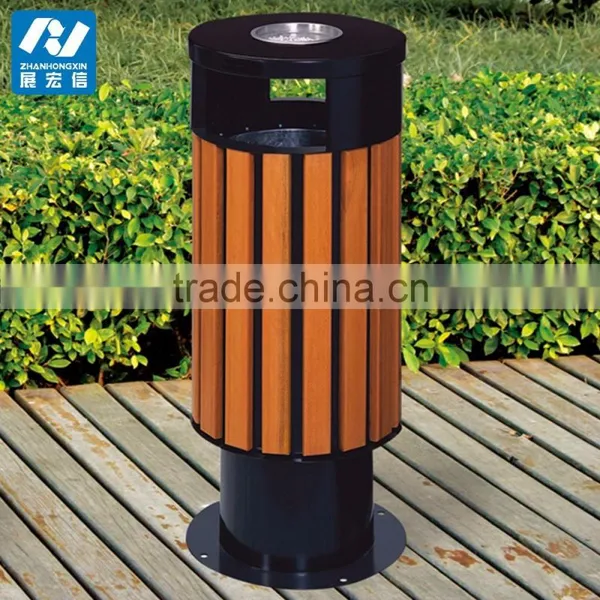 Cheap Outdoor Wooden Waste Bins photo-2