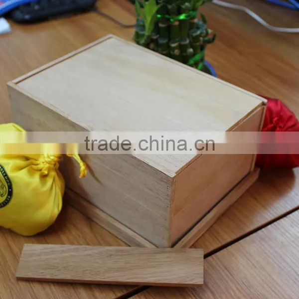 Wooden Cigar Box With Sliding Lid ,wooden Box With Laser Engraving Logo photo-3