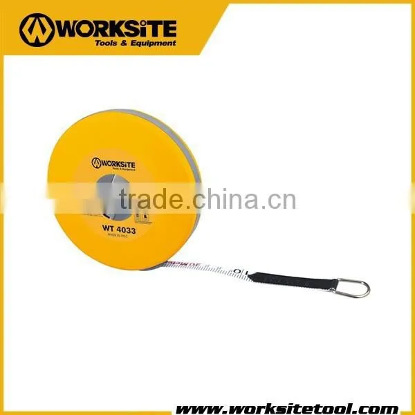 WT4033 Worksite Brand Hand Tools 50m Fibre Tape Measure