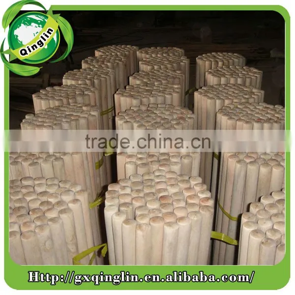 Dry Smooth Natural Broom Handle Wood Factory in China Guigang City photo-4