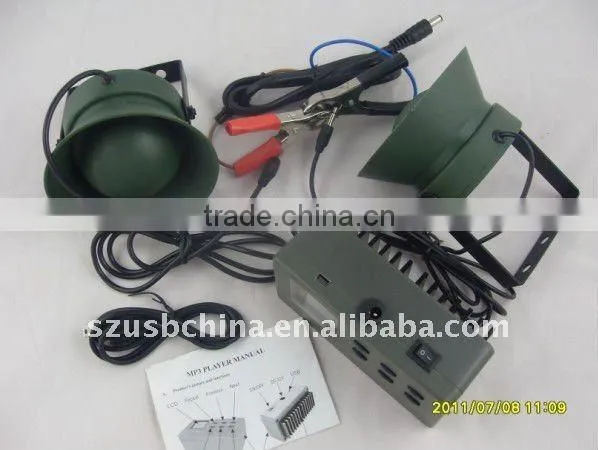 Very Hot Sale Desert Hunting Device Mp3 With 2*35W 125dB Speakers With TIMER. photo-2