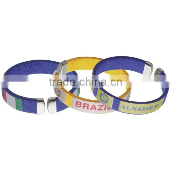 Promotional Country Flags Silicone Bracelet photo-6