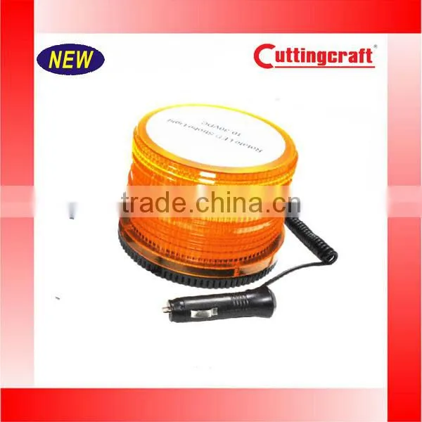 12/24V Car Truck Roof Warning Flashing Strobe Beacon Emergency Light Amber 72LED photo-2