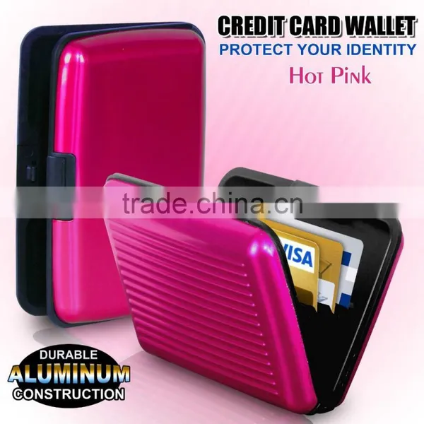 Aluminium Metal Pocket Business Credit Card Wallet Holder Case Box photo-6