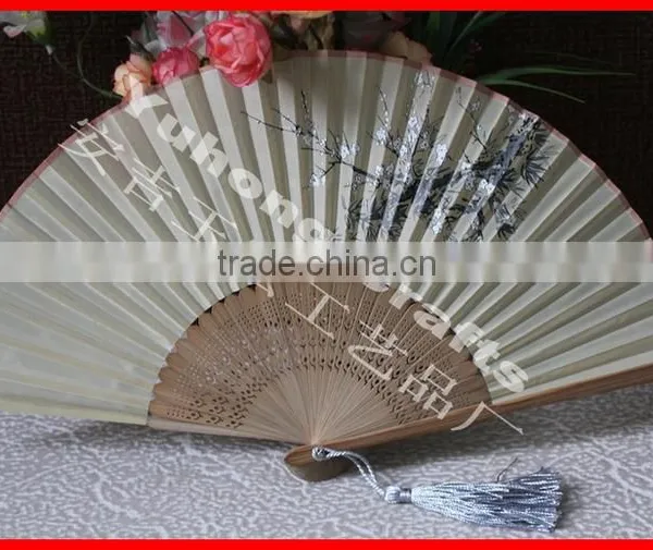 Chinese Style Bamboo Fabric Fan photo-4