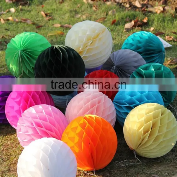 Wedding Decorations Paper Honeycomb Ball Wholesale photo-2