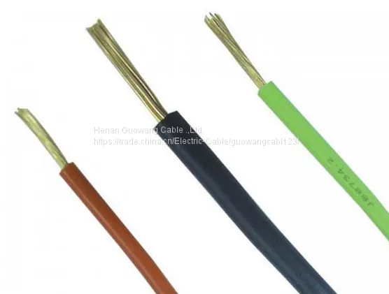 Pvc Cable Flexible Stranded Annealed Copper Class 5 1 Core X 1.5 Mm2 Red Colour H07v K 450 750v