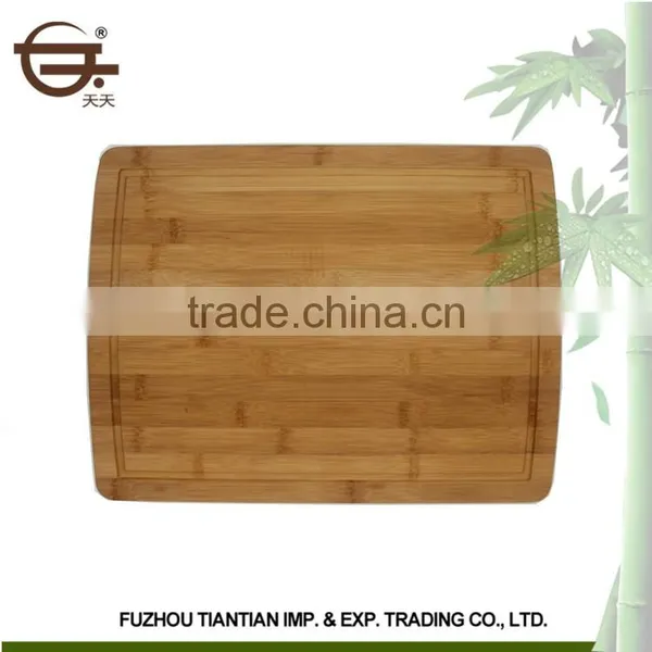Kitchen Organic Strong Vegetable Bamboo Chopping Block/cutting Board photo-3