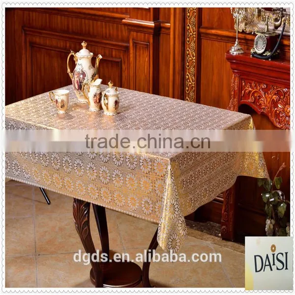 China Manufacturer PVC Lace Table Cloth in Rolling 137cm Width Walmart Wholesale for Egypt Market photo-2
