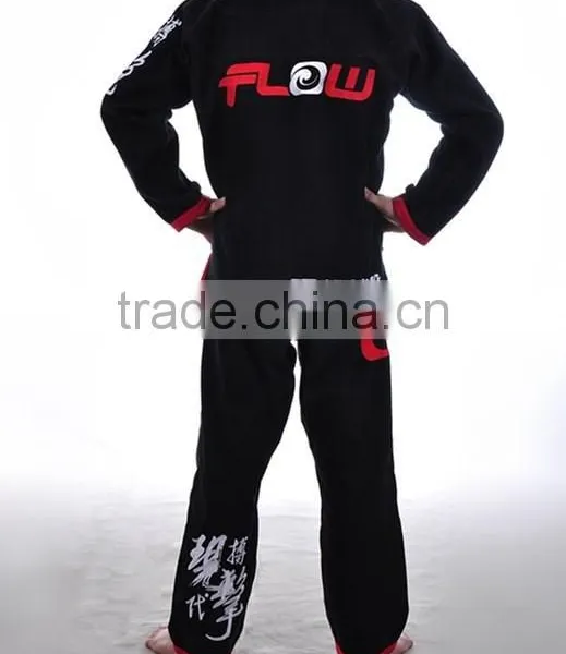 Pearl Weave Fabric Bjj gi Kimono Custom Logo Jiu Jitsu photo-4
