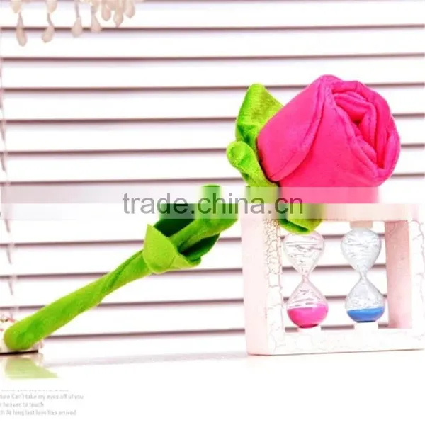Plush Beautiful Home Decoration Vases Wall Decor Mural Flower Simulation Valentine's Day Gift and Wedding Decoration photo-6