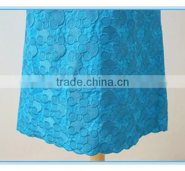 Latest Design Bubble Heavy Embroidery Church Suits for Female photo-6