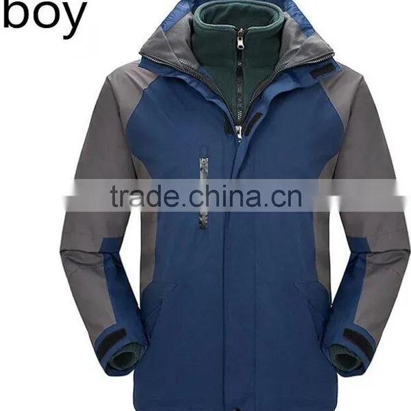2017 Custom Printing Outdoor Sports Clothing Waterproof 3-in-1winter Jackets photo-2