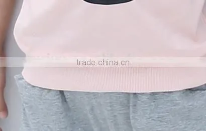 Fashion Custom High Five Word Printed Kids Round Neck Short Sleeve T Shirt OEM Service photo-2