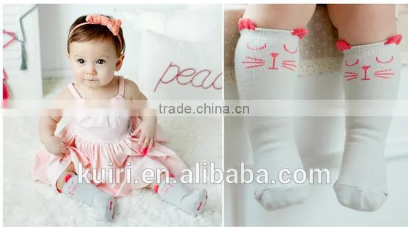 100% Cotton Baby Socks Slip-resistant Floor Socks Cartoon Kids Socks photo-4