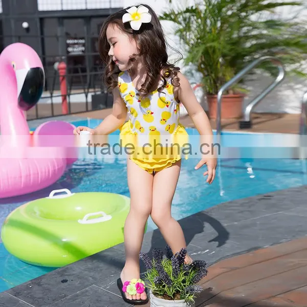 S60570B 2017 New Design Soft Cartoon Children Swimwear Wholesale photo-2