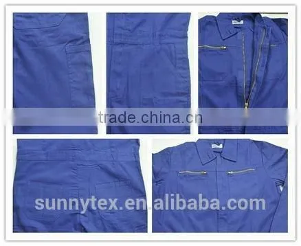 Mens Royal Blue Colour All Seasons Mining Work Overall Uniform photo-2