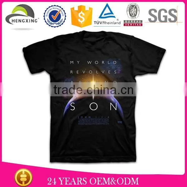 Cheap Fancy Full Size 180g Cotton Offset Printing Logo T-Shirt photo-3