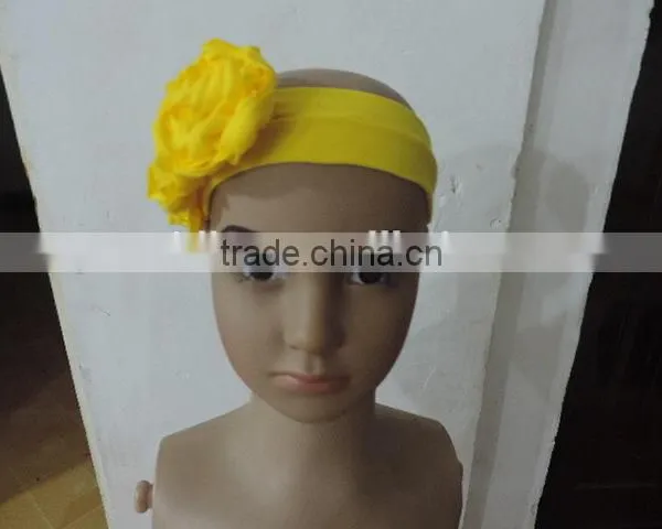 2016 Boutique Kids Girl Bowknot Headband Baby Girl Top Knot Turban Hedband Children Flower Hairband photo-2