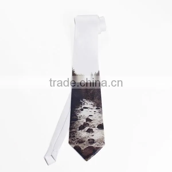 Silk Tie Men's Real Silk Jacquard Printing photo-2