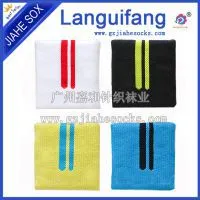 Wholesale Comfortable Cheap Professional Sport Wrist Sweatband photo-2