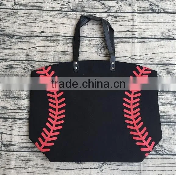 Wholesale The Ultimate Softball Canvas Totet With Leather Handles photo-6