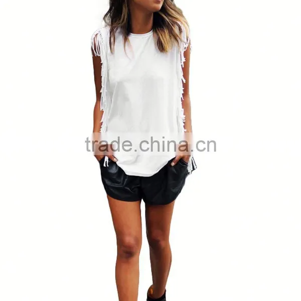 Top Quality White Two Piece Navel Revealing Latest Women Fashion Nighty Dress photo-5