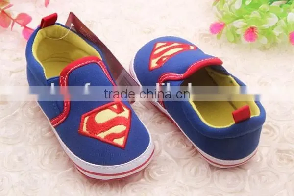 Cartoon Superman Batman Tigger Baby Shoes photo-5