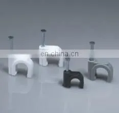 Circle Cable Clips, cable holder clip, cable holding clips, nail clips R-3, R-3.5,R-4,R-5.R-6,R-8