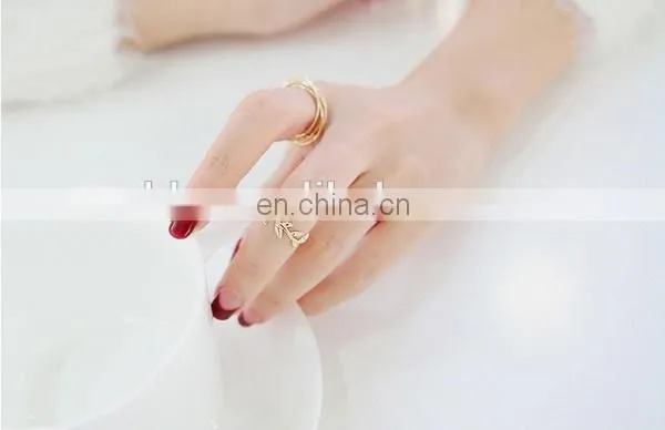 Knuckle Sets Finger Ring Open Olive Branch Ring Circle Sets Ring Set Jewellery photo-6