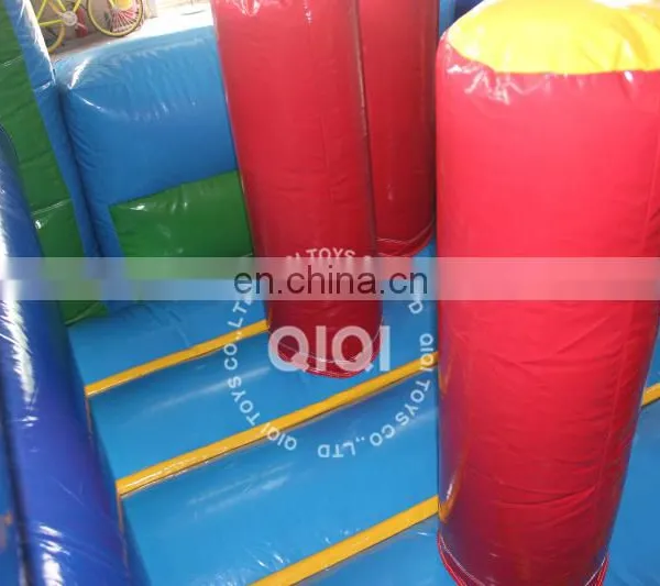 Commercial Rental Used Outdoor Inflatable Tropical Obstacle Course photo-4