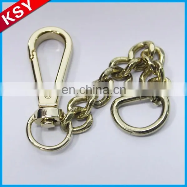 Latest New Design Amazing Quality Lanyard Metal Handbag Double Sided Snap Hook photo-3
