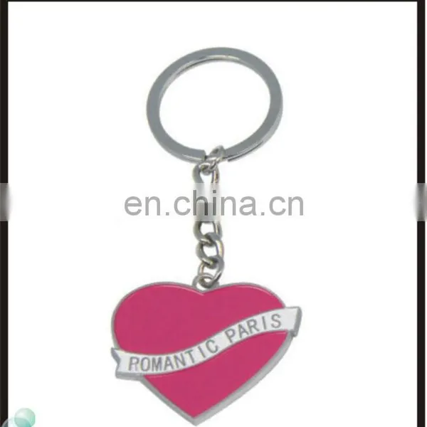 Rhinestone Heart Floating Keychain photo-5