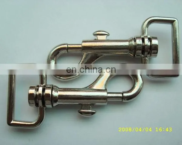 Wholesale Metal Large Snap Hook Metal Swivel Eye Clasp Hook for Dog Collar photo-6