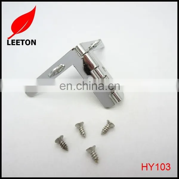 Shiny Nickel Quadrant Box Hinge photo-3