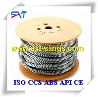 Elevator Steel Wire Rope Exporter 8X19S