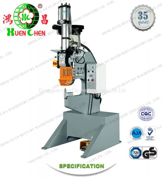 Pneumatic T-nut Riveting Machine for Furniture