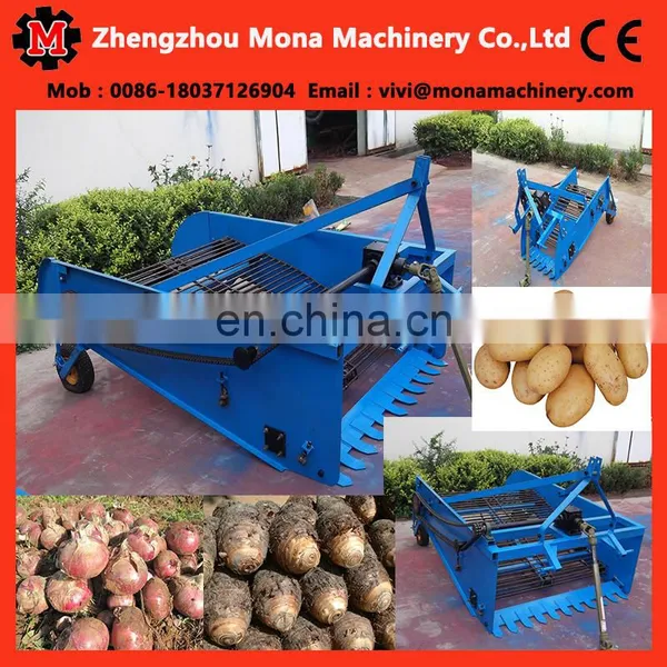 Small Tractor Mounted Onion Cassava Sweet Potato Murphy Carrot Turmeric Harvester photo-6