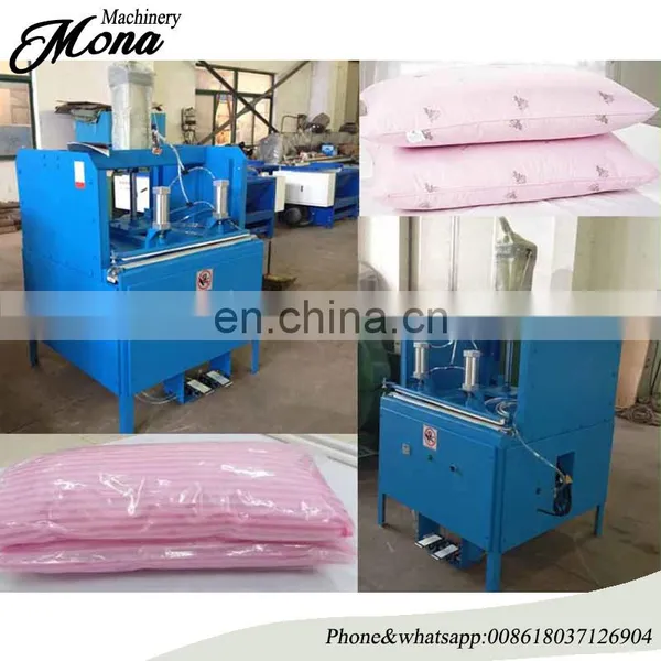 Mona Factory Pneumatic Vacuum Capper/pillow Compressing Machine photo-2