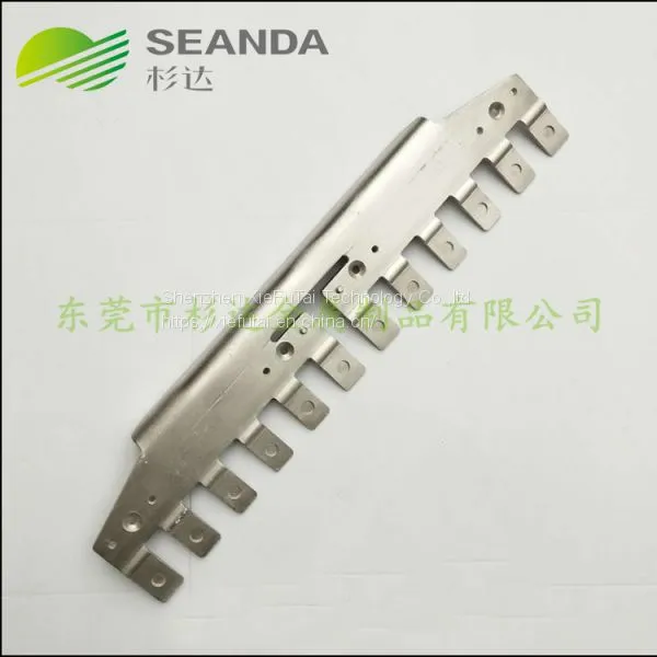 Customized Battery Pack Aluminum Switchgear Busbar for EV Power Battery photo-2