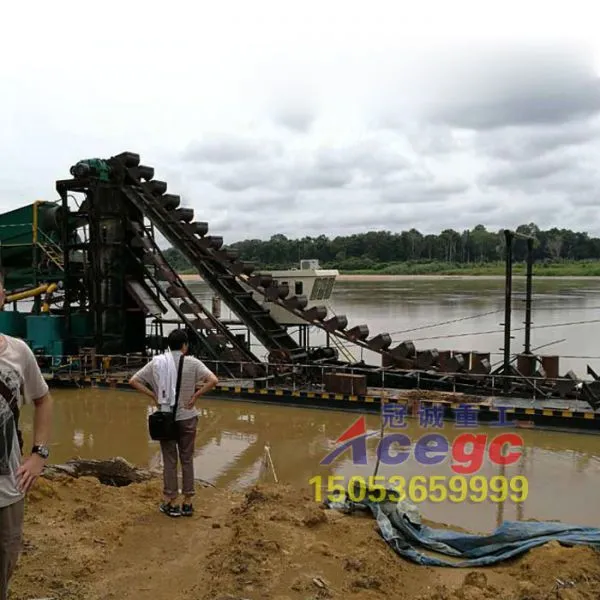 Gold Panning Equipment Exported to Russian Ships