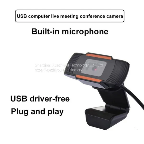 720P Built in Mic Webcam Ultra HD Webcam for Video Conferencing Streaming USB Camera for Video Calling photo-3