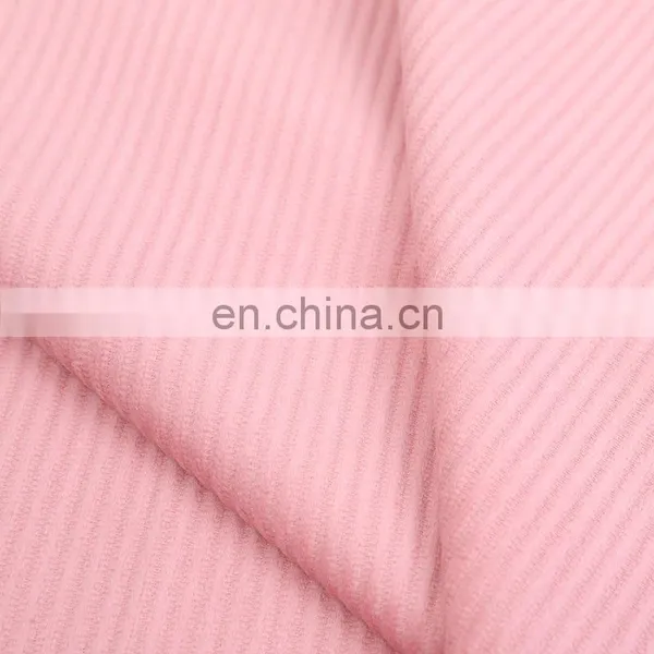 Good Drapery Solid Dyed Polyester Nylon 8 Wale Corduroy Fabric for Jacket/pillow/trousers photo-4